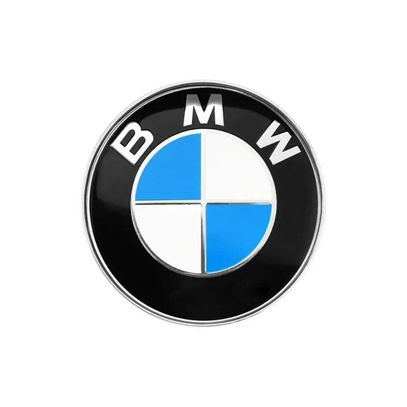 2026 Hot 1pcs 82mm ABS 2 3 Hole Car Bonnet Hood Front Rear Trunk Badge Logo Emblem Sticker for BMW E87 E46 E28 E60 G20 G03 G05 F10 GK3