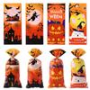 100pcs Waterproof Halloween Candy Bag Color Printing Children's Gift Packaging Bag  Baking Decor