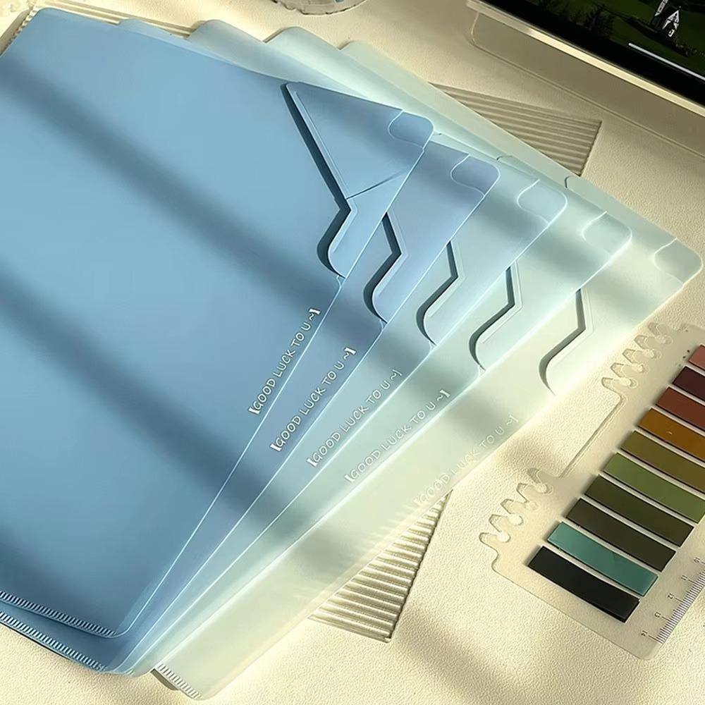 Large Capacity File Folders Sorting Storage Document Bag Creative File Organizer Office Supplies