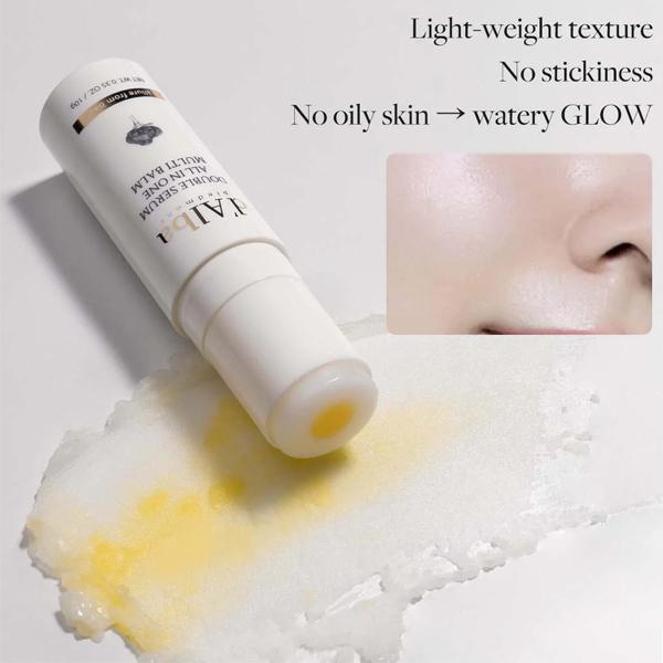 d'Alba Веганская двойная сыворотка «Все в одном», мультибальзам 10 г