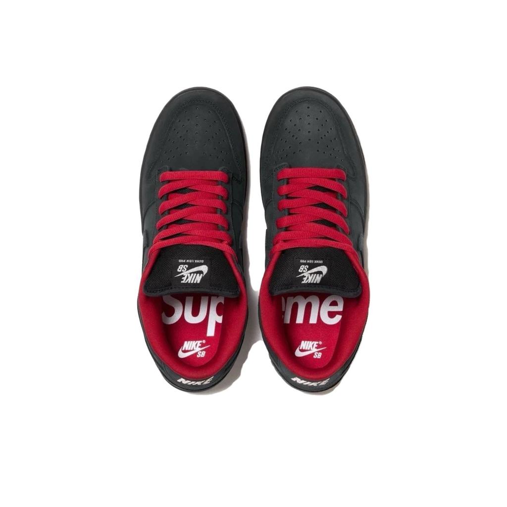 Supreme x Nike Dunk Low SB Черные Унисекс Кроссовки HQ8487-001