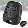 2 кнопки, сменный чехол для автомобильного ключа, чехол для дистанционного ключа для PEUGEOT 307 107 207, чехол-брелок для Citroen C1 C2, подходит для VA2/HU83 Blade Xukey