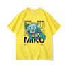The Future of Junior Musicians Surrounding Hatsune Miku Printed Unisexs and Unisexs Loose Casual New Cotton Casual Tshirt
