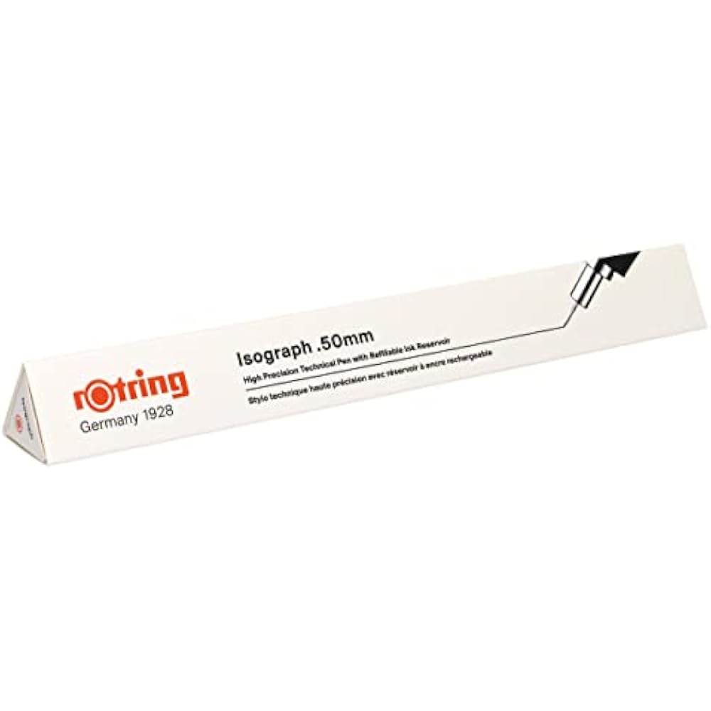 RotRing Rotling Чертежный тушечный стержень Isograph 1903492 0,5 мм Regular Импортный