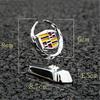 AABHP1 Metal Car Hood Emblem for Cadillac ATS CTS Escalade SRX XTS XT5 STS CT5 CT6 BLS Deville Front Logo Badge Exterior Car Accessorry