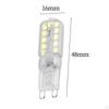 4 G9 LED Bulbs, Corn Lamp, Chandelier, Light for Landscape Lighting, Desk Home