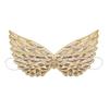 Angel Wings Adults Kids Cosplay Costume Accessory Unisex Glittery Cloth Wings for Halloween Stage Performance Photo Prop