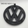 2Pcs For vw Golf6 MK6 135mm 110mm car front grille Lid Cover emblem sticker Rear Trunk Badge Decal styling Auto accessorie ze9