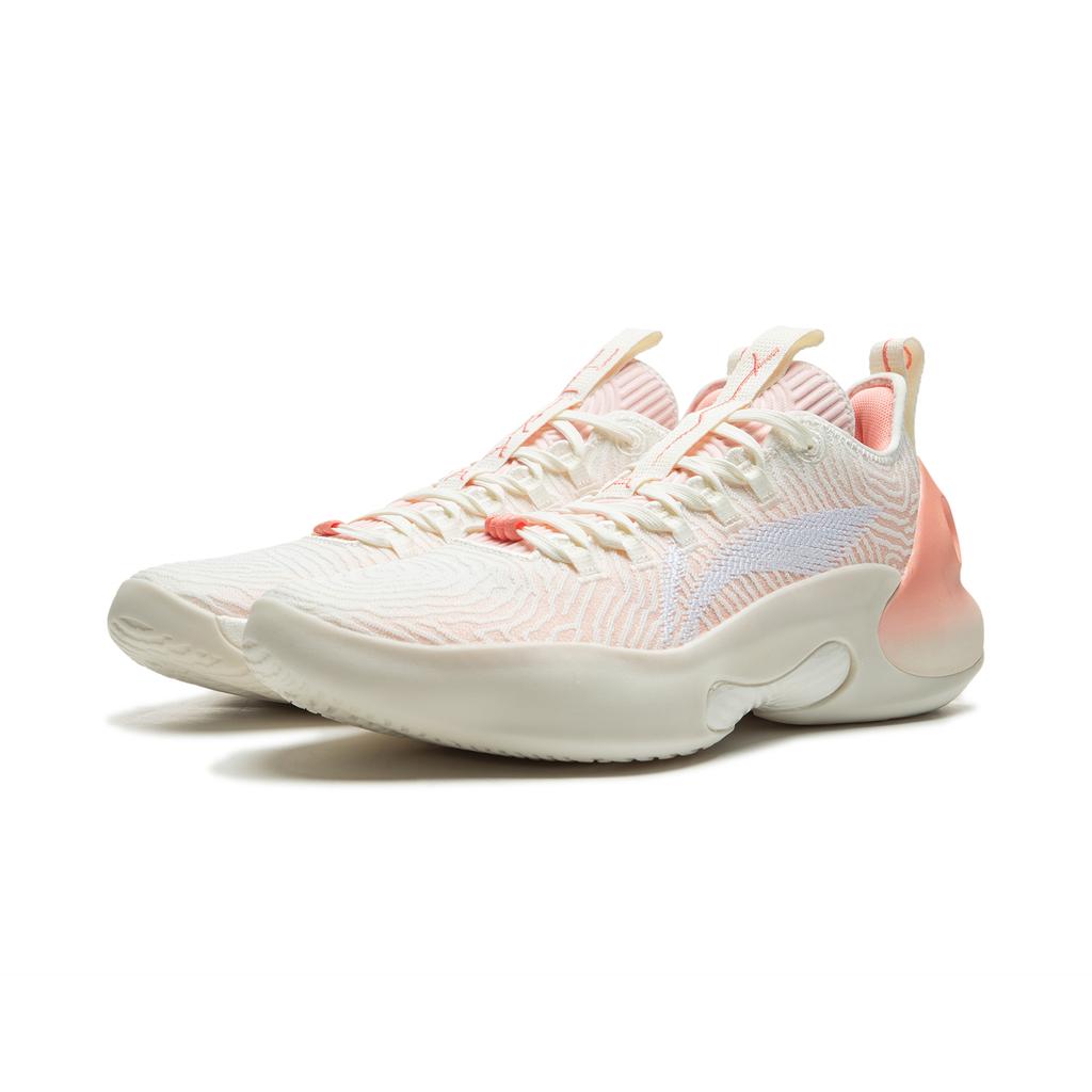 Li-Ning Yushuai Ultra Low Peach Pink Men Sneakers White ABAU033-8