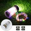 LED Camping String Light Portable 2 In 1 Campsite Ambient Lamp Waterproof Tent Light with 6