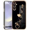 Shockproof Case - BOOLING - for Samsung Galaxy S24 Plus - Silicone TPU - Protection - Heart Pattern