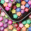 40 шт. 10,5 мм микс AZ алфавитные буквы бусины в форме цветка свободные бусины DIY браслеты подвески аксессуары