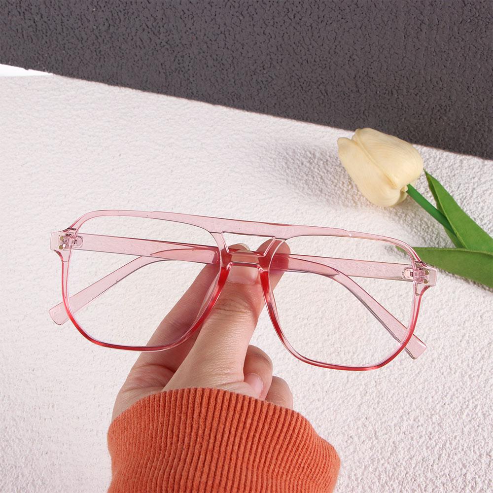 Retro Eyeglass Female Double Beam Male Eyewear Reading Glasses Optical Spectacle Computer Glasses