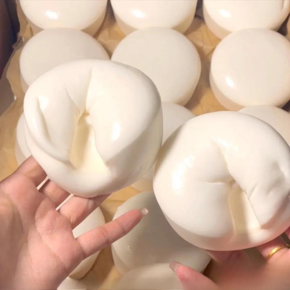 Таба Сквиши Йогуртовый Торт Хлеб Сжимающая Игрушка Мягкая Снятие Стресса Медленно Поднимающаяся Сенсорные Игрушки-Фиджеты для Детей и Взрослых Расслабляющие Подарки