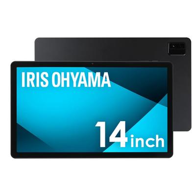 IRIS OHYAMA Планшет 14 дюймов 128 ГБ Android14 Дополнительный монитор Портативный монитор Большой экран Функция Bluetooth Черный TM14D1M76-V1B