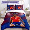 Yamal Printed 3PCS Bedding Set Breathable Duvet Cover with Pillowcases Decorative Bed Linen for Bedroom Home