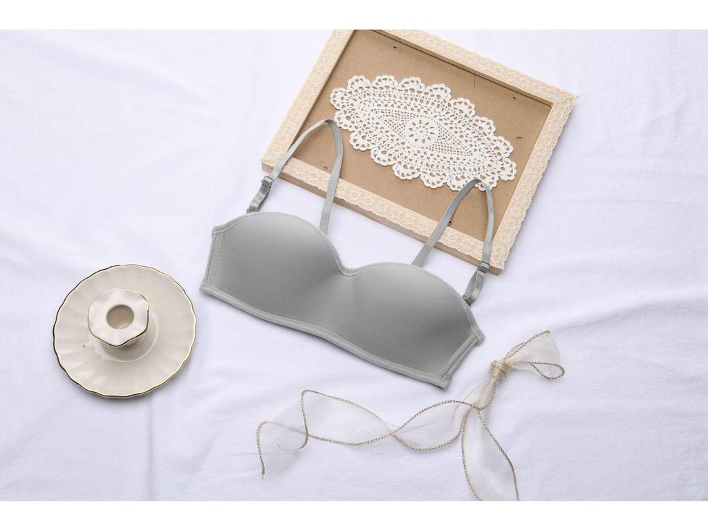 Minimalist Strapless Bandeau: Japanese & Korean-Inspired Wire-Free Bra