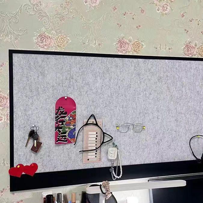 Фетровая фото- и доска для сообщений для стен гостиной