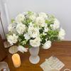 Simulated Peony Hydrangea Single Bundle Wedding Hand Bouquet Home Fake Flower Decoration Shooting Props