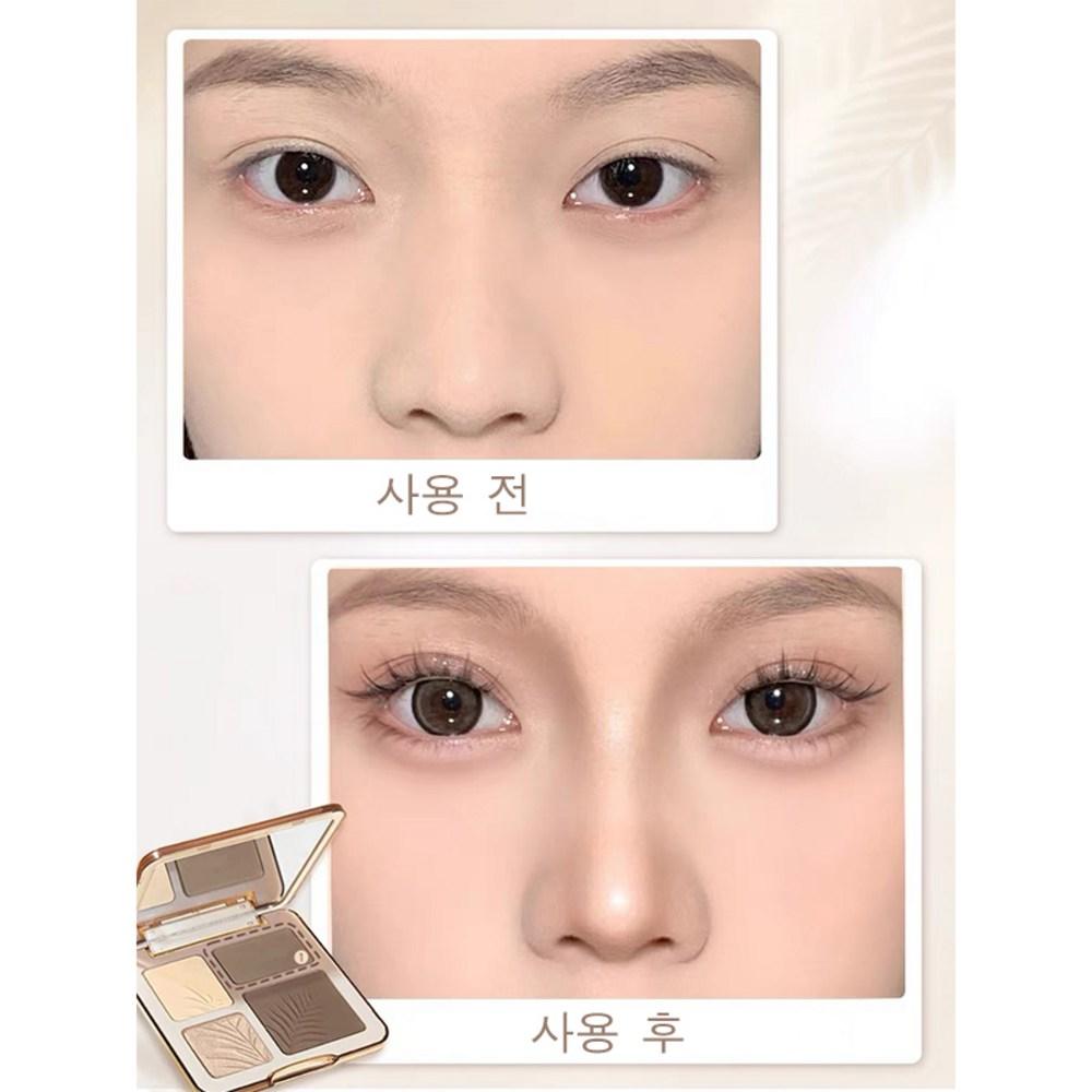 YiYe Highlighter + Contouring Palette, 01 Cool Tone, 1 Pc