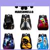 Модный детский рюкзак DJ Marshmello с высокой вместимостью и дышащей конструкцией