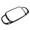 ABS Black For Fiat 500 2016-2025 Car Center Console Air Outlet Navigation Screen Frame Sticker Car Interior Accessories