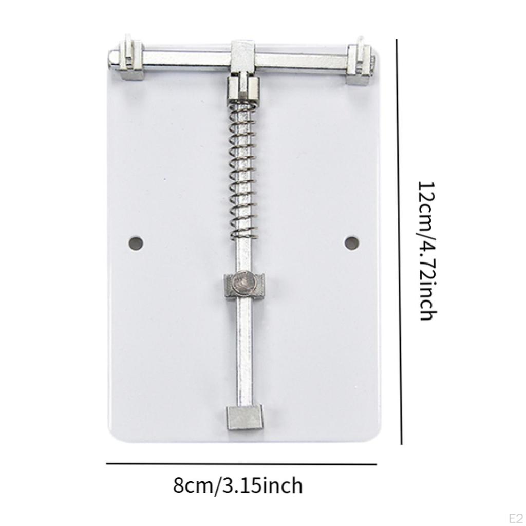 PCB Motherboard Holder Phone Repair, 12x8cm, Jig for IC Grooves Soldering Stable Circuit