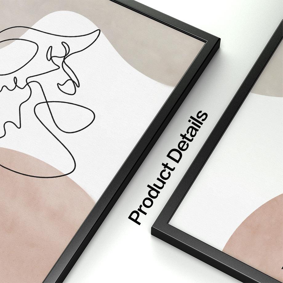 Настенная картина на холсте, линия тела девушки, черно-белые минималистичные постеры на скандинавскую тему и принты, настенные панно для декора гостиной