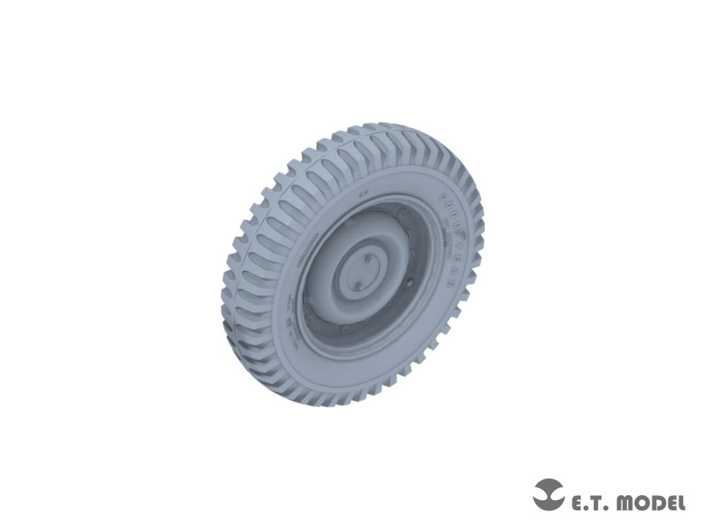 Eaty Модель WW2 Американский Джип Виллис МБ тонный грузовик вес деформируемая шина Пластиковые детали модели 1/35 1/4 4×4 (для Тамии) С35-156 (боевая машина)