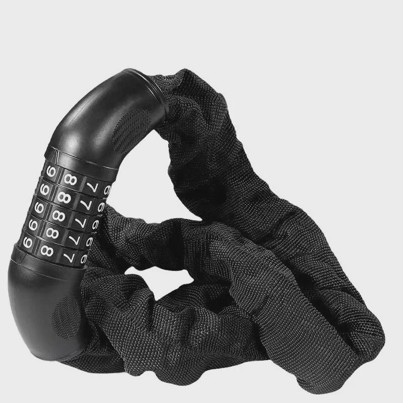 Anti-Theft Electric Vehicle Chain Lock for Motorcycles and Bicycles