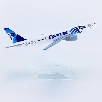 1/400 16см Египетские Авиалинии B777 Самолет Авиалайнер Модель Самолета Детская Игрушка