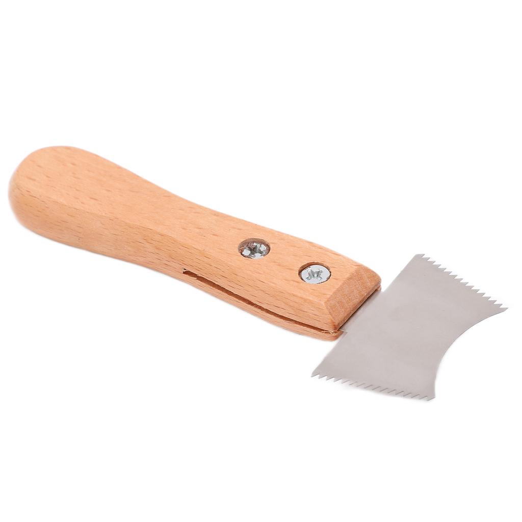 Пильное полотно для пропилов под лады, Нож для чистки ладов, Инструменты с ручкой из бука для музыкального инструмента M02835