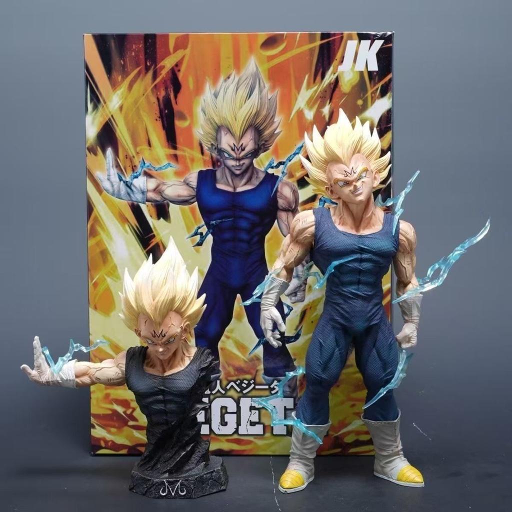 LK Studio Dragon BallZ Демон Веджета Укун SSj3 10,62 дюйма/27 см Может двигаться Двухголовый ПВХ Любимая боевая фигурка горячие игрушки Подарки