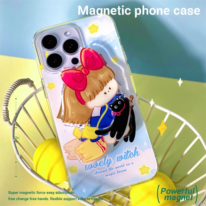 Zhitai Магнитный чехол-подставка для телефона iPhone 16 Pro Max для iPhone 12/13/14/15