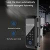 Tuya Smart Lock Замок отпечатков пальцев Дверной замок Клавиатура Дверной замок с ручкой Электронный отпечаток пальца