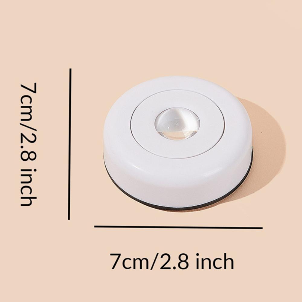 Сенсорный светодиодный ночник с питанием от батареи, настенный светильник заката для кухни, шкафа, шкафа, светильник для украшения спальни