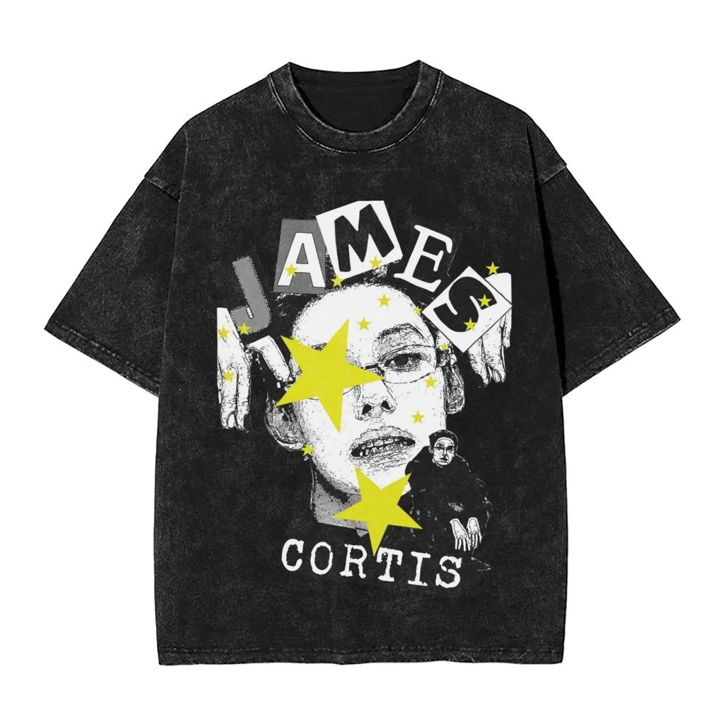 2026 Kpop Мальчиковая Группа Cortis James Выстиранные Футболки Уличная Одежда Винтажные Футболки Футболка Мужчины Женщины Хлопок Харадзюку Графический Принт