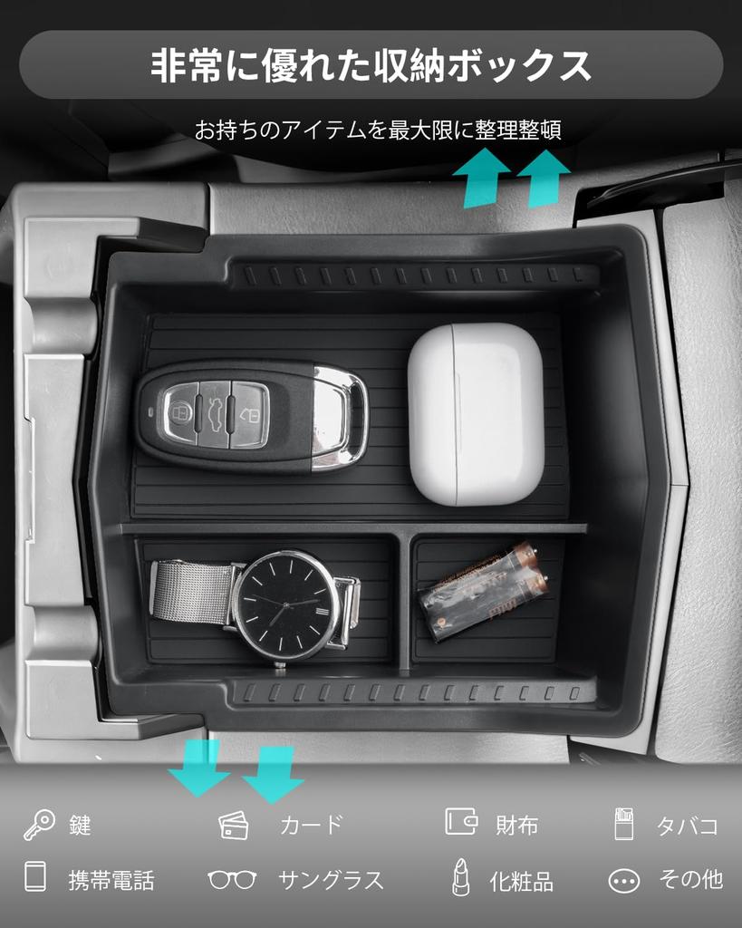 CDEFG Subaru Forester 6-го поколения Консольный бокс, Центральная консоль, Футляр для аксессуаров, Материал ABS, Противоскользящий