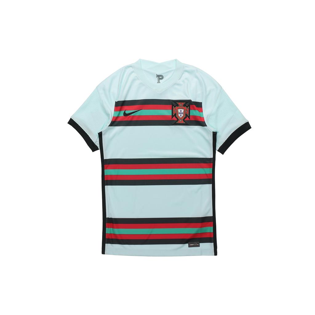 Nike Portugal UEFA Euro Away Jersey Teal/Multicolor Men Tops Blue White CD0703-336