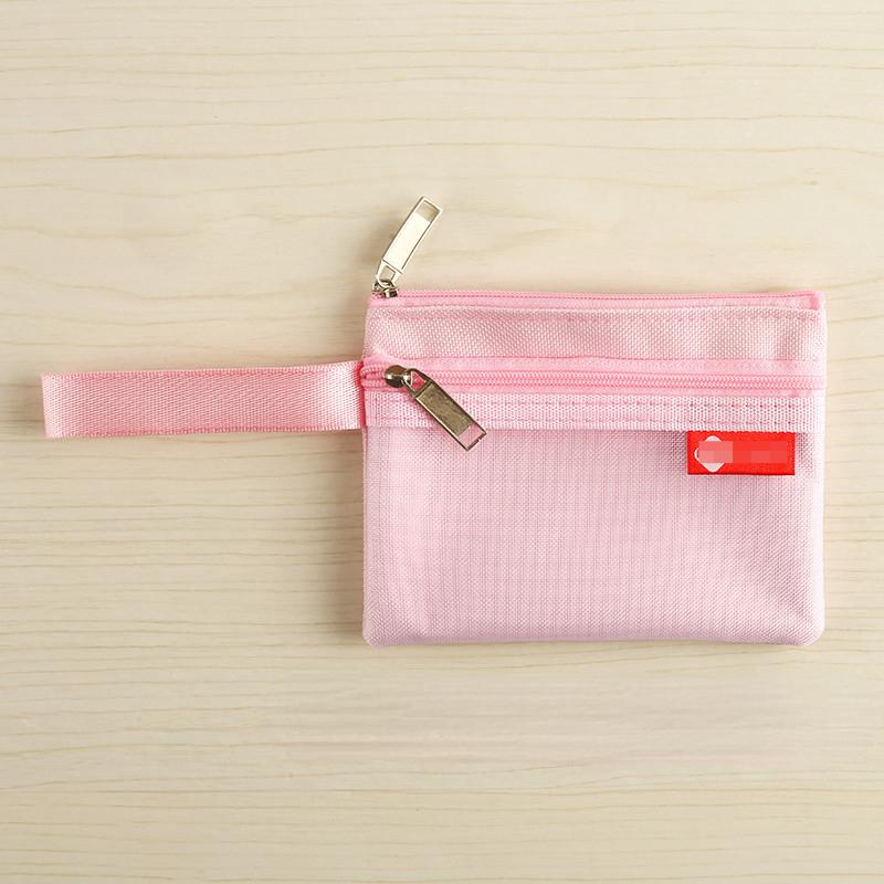 Милая мини-прозрачная сетчатая сумка для хранения ID, банковская карта, кредитная карта, сумка для монет, кошелек, карманный кошелек, органайзер для ключей, помады, гарнитуры