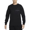 Nike Sweatshirts Men's Black Crew Neck Moderate Regular FD9881-010