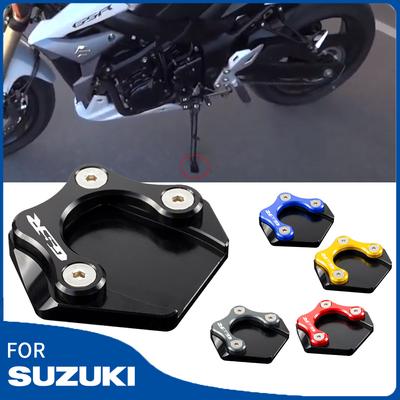Аксессуары для мотоциклов для SUZUKI GSR 750 GSR750, подставка для ног, боковая подставка, удлинитель, опорная пластина 2011 2012 2013 2014