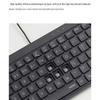 Rapoo NK8000 Compact Ergonomic Wired Keyboard