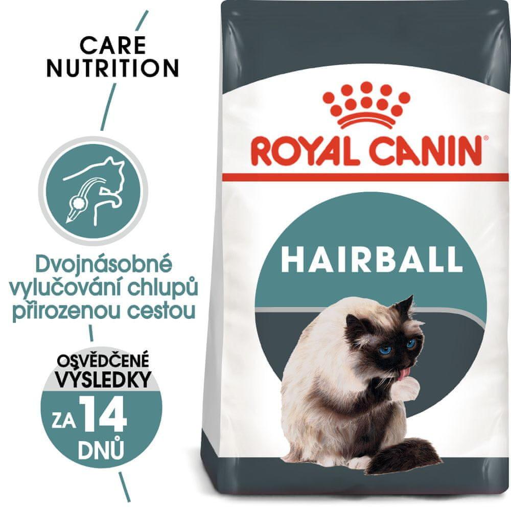 ROYAL CANIN Cat Food Hairball Care 34 Dry Mix, 10kg
