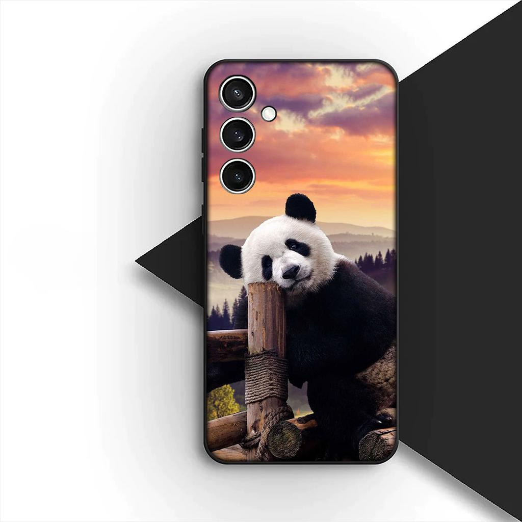 Lovely Panda Cute Silicone Cover for Xiaomi Redmi Note 12 11 10 Pro 10A 10C 12C 13C Note12 12Pro Coque Phone Case