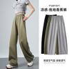 Sweatpants Women's Spring New Straight Wide-leg Pants High Waist Casual Versatile Loose Mopping Banana Pants