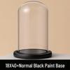 Eternal Flower Glass Dome: Modern Home Decor with Preserved Flowers and Handcrafted Figurine