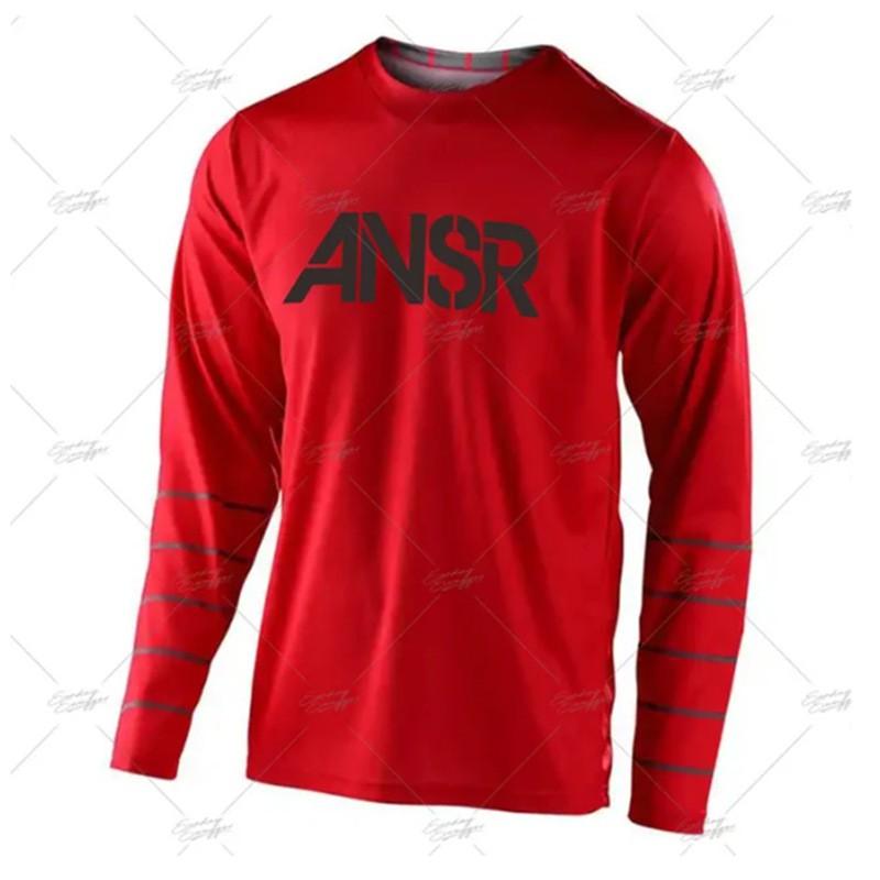 ANSR Retro Off-Road Motorcycle Jersey Mountain Bike Quick Dry Breathable Cycling Shirt All Genders