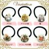 Kids Hair Tie - Alice Wonderland Button (1 piece) Accessories Ornaments Adults Ladies Girls Children Elementary School Kindergarten Nursery Outing