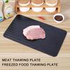 Лоток для быстрого оттаивания Авиационная алюминиевая пластина для оттаивания Пластина для быстрого размораживания Доска для размораживания Лоток для размораживания Thaw Master Кухонные гаджеты